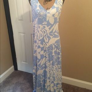 XL Leaf Relief Maxi Dress - Reg. $188